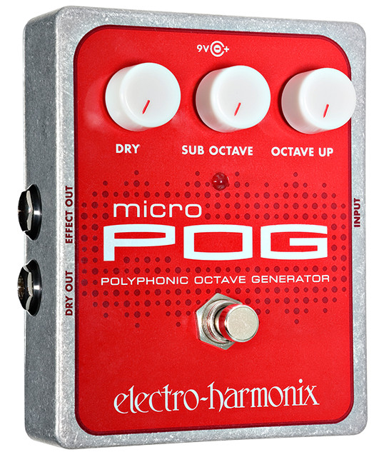 Electro-Harmonix Micro POG Polyphonic Octave Generator (MICRO POG) | Musician Madness