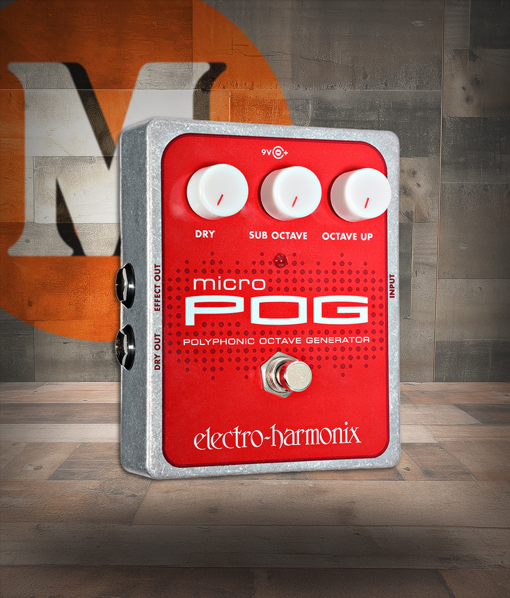 Electro-Harmonix Micro POG Polyphonic Octave Generator (MICRO POG) | Musician Madness
