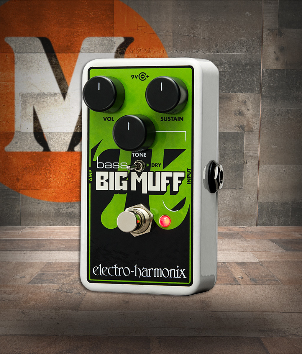 Electro-Harmonix Nano Bass Big Muff Pi Distortion / Sustainer (NBBMUFF) | Musician Madness