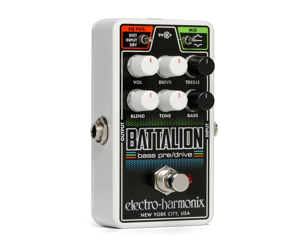Electro-Harmonix Nano Battalion Bass Preamp & Overdrive (NANOBATT) | Musician Madness