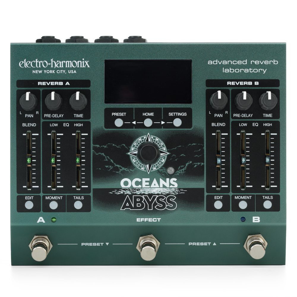 Electro-Harmonix Oceans Abyss Advanced Reverb Laboratory (OCEANS ABYSS)