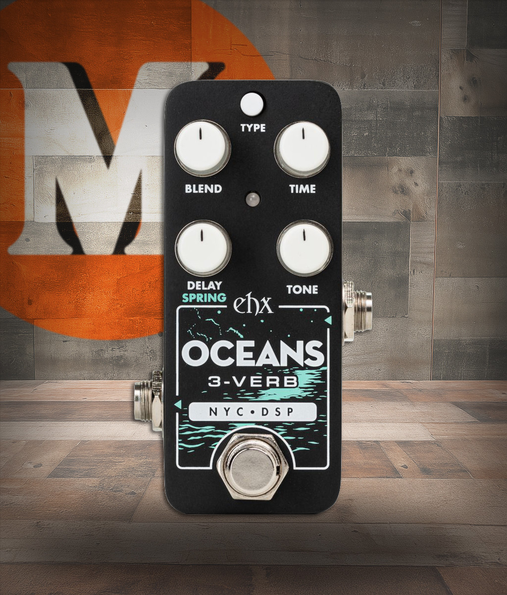 Electro-Harmonix Pico Oceans 3-Verb Multi-function Reverb (PICO OCEANS3)