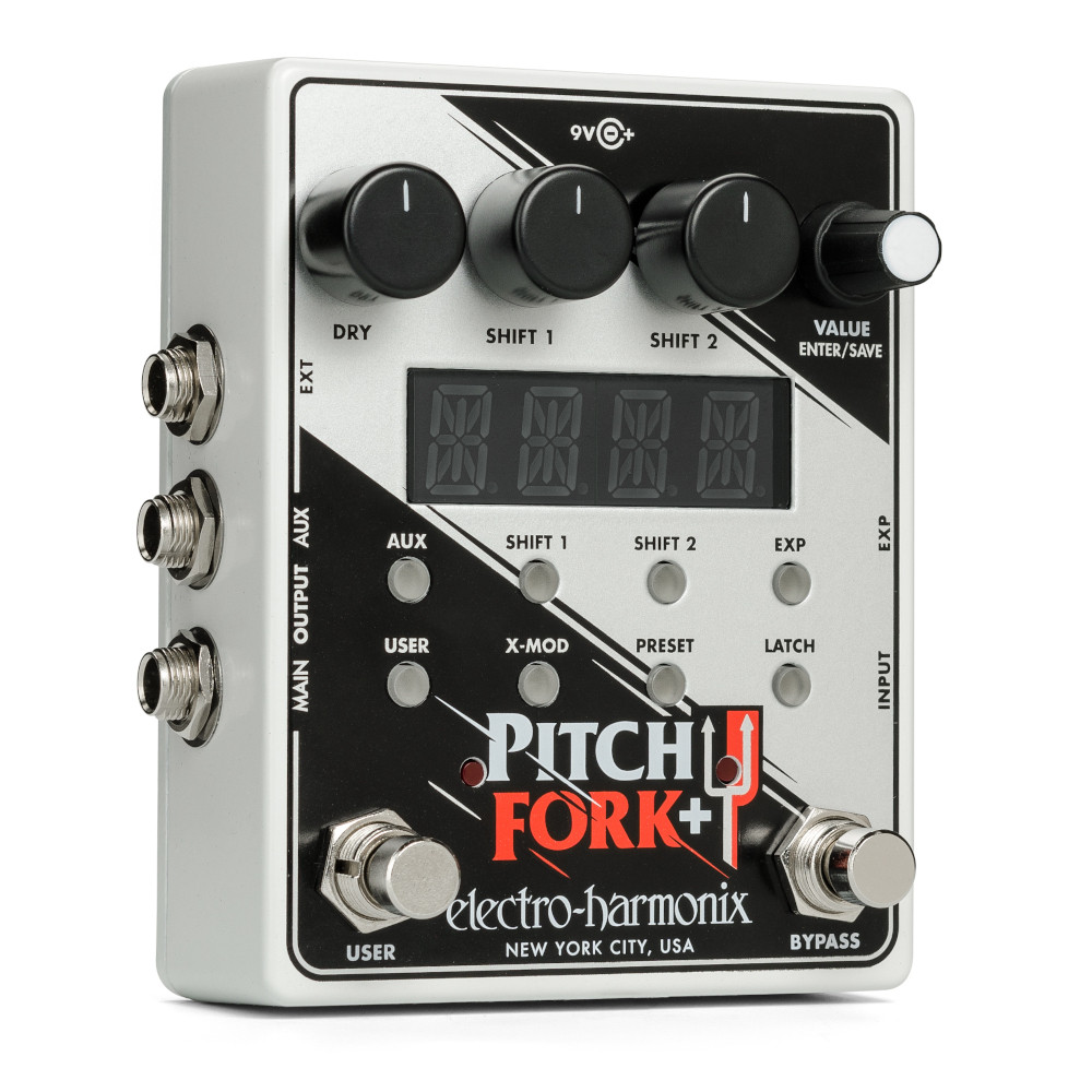 Electro-Harmonix Pitch Fork+ Polyphonic Pitch Shifter (FORK+)