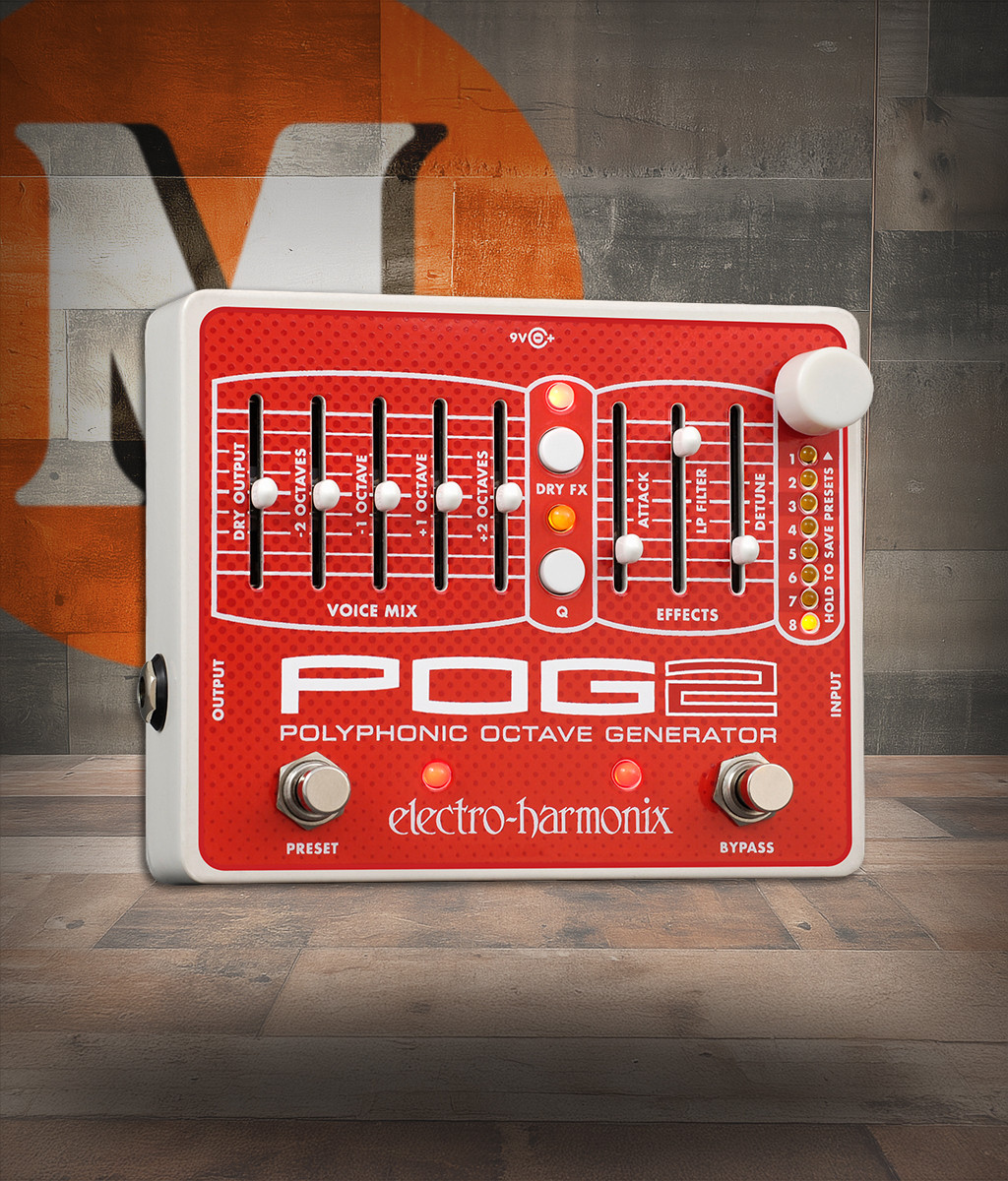 Electro-Harmonix POG2 Polyphonic Octave Generator (POG2) | Musician Madness
