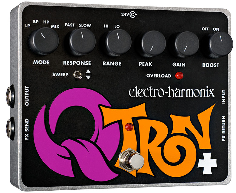Electro-Harmonix Q-Tron Plus Envelope Filter with Effects Loop (Q-TRON+)