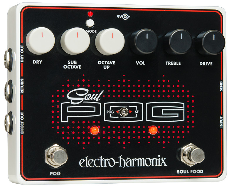 Electro-Harmonix Soul POG Overdrive / Octave Multi-Effect (SOUL POG) | Musician Madness