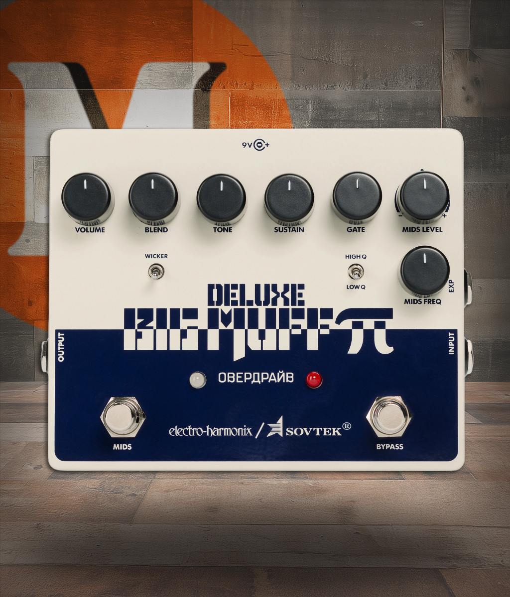 Electro-Harmonix Sovtek Deluxe Big Muff Pi Distortion / Sustainer (SOVDLXBM) | Musician Madness