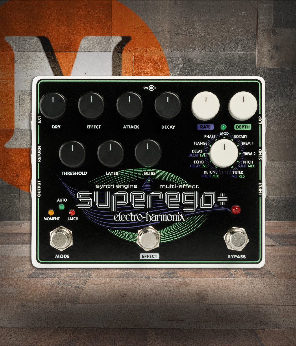 Electro-Harmonix Superego+ Synth Engine / Multi Effect (SEGO PLUS)