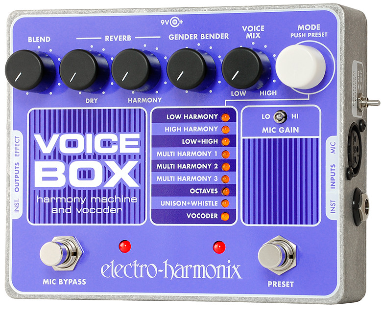 Electro-Harmonix VOICE BOX Harmony Machine & Vocoder (VOICE BOX)