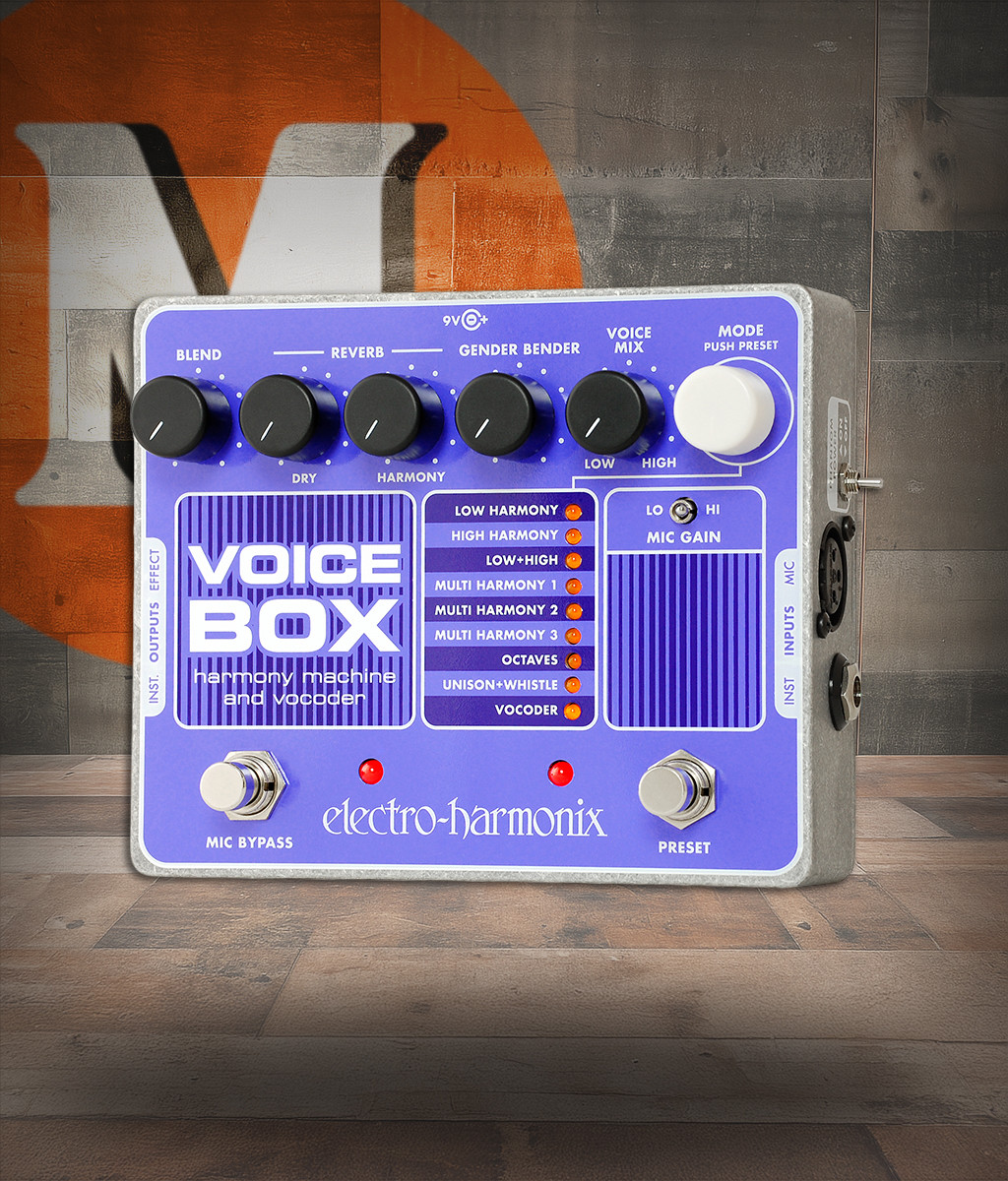 Electro-Harmonix VOICE BOX Harmony Machine & Vocoder (VOICE BOX)