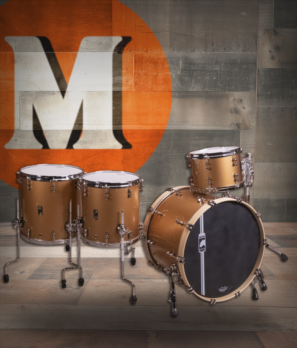 Mapex Black Panther Design Lab Cherry Bomb 22-12-14-16 - Transparent Copper (BPDLC528XEW)