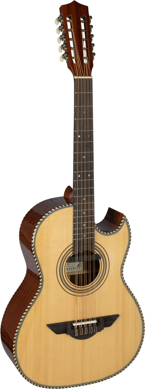 H. Jimenez Bajo Quinto Cutaway Electric w/ Gig Bag (LBQ1E) | Musician Madness