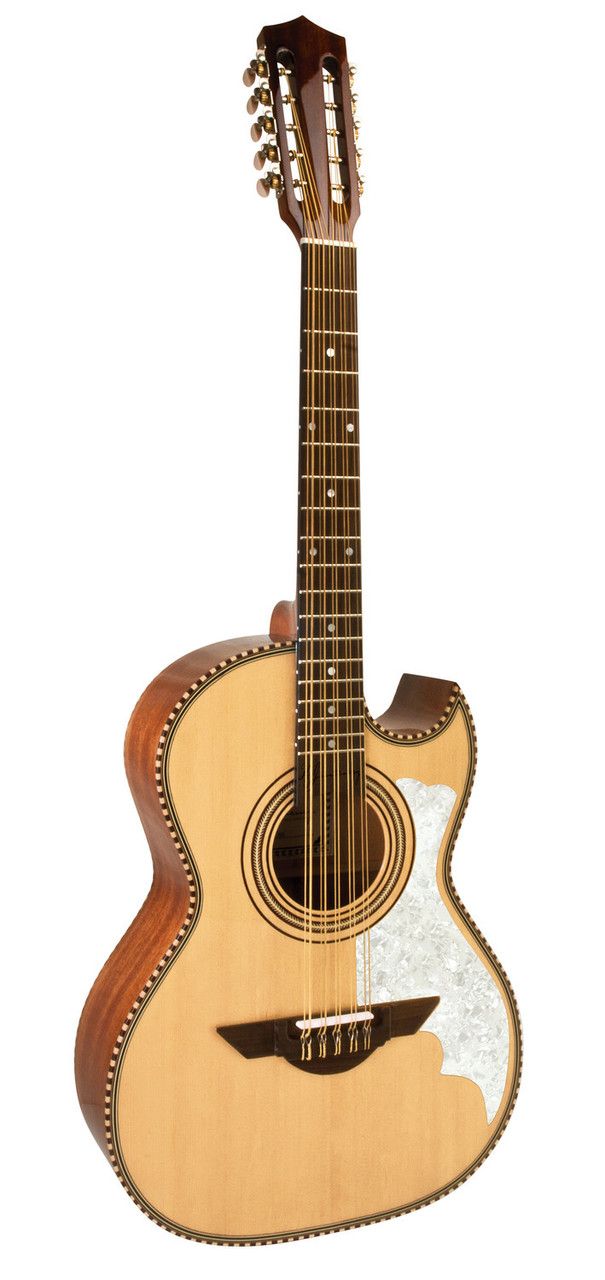 H. Jimenez Bajo Quinto Cutaway w/ Gig Bag  (LBQ2) | Musician Madness