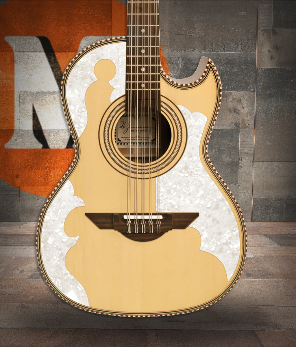 H. Jimenez Bajo Quinto Cutaway w/ Gig Bag (LBQ4)