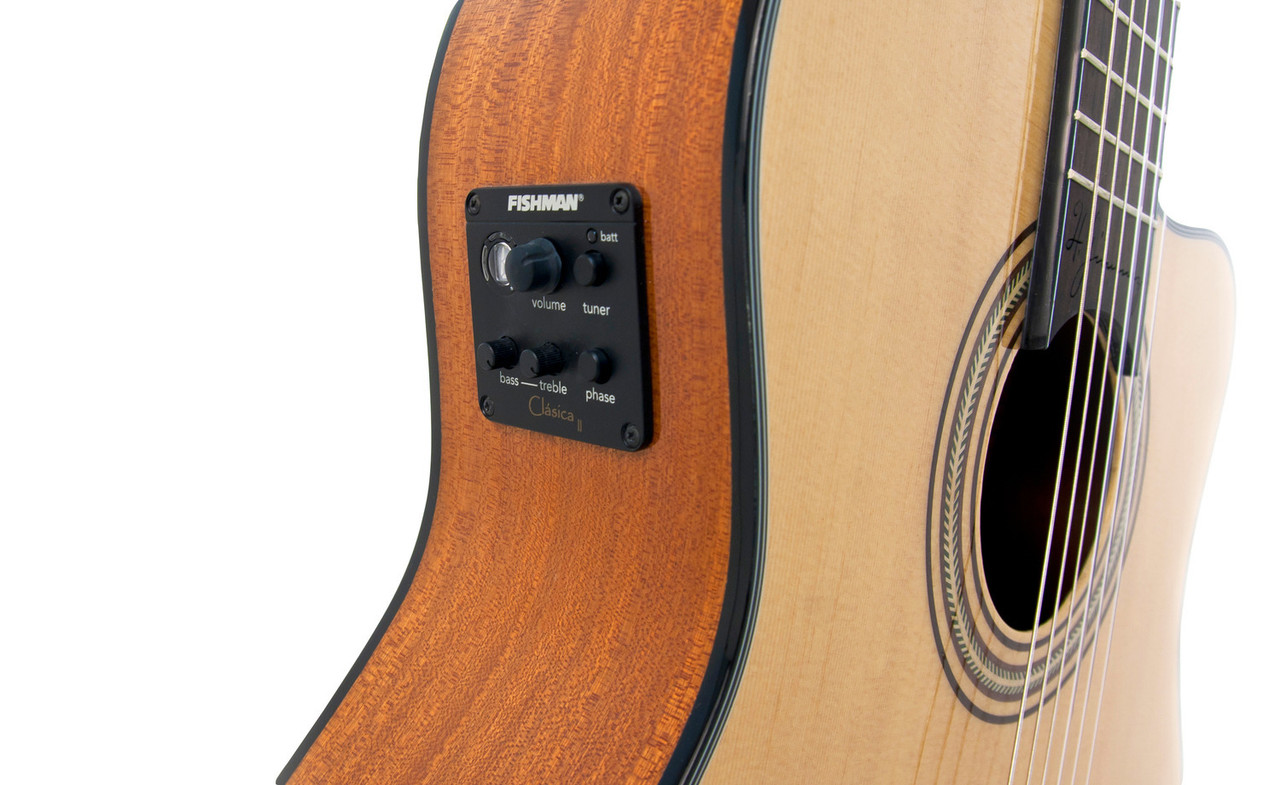 H. Jimenez Nylon String Guitar Electric Cutaway w/ Gig Bag (LG3CE) | Musician Madness