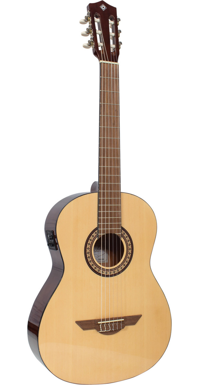 H. Jimenez Full Nylon String Guitar with pickup w/ Gig Bag   (LGR100NE) | Musician Madness