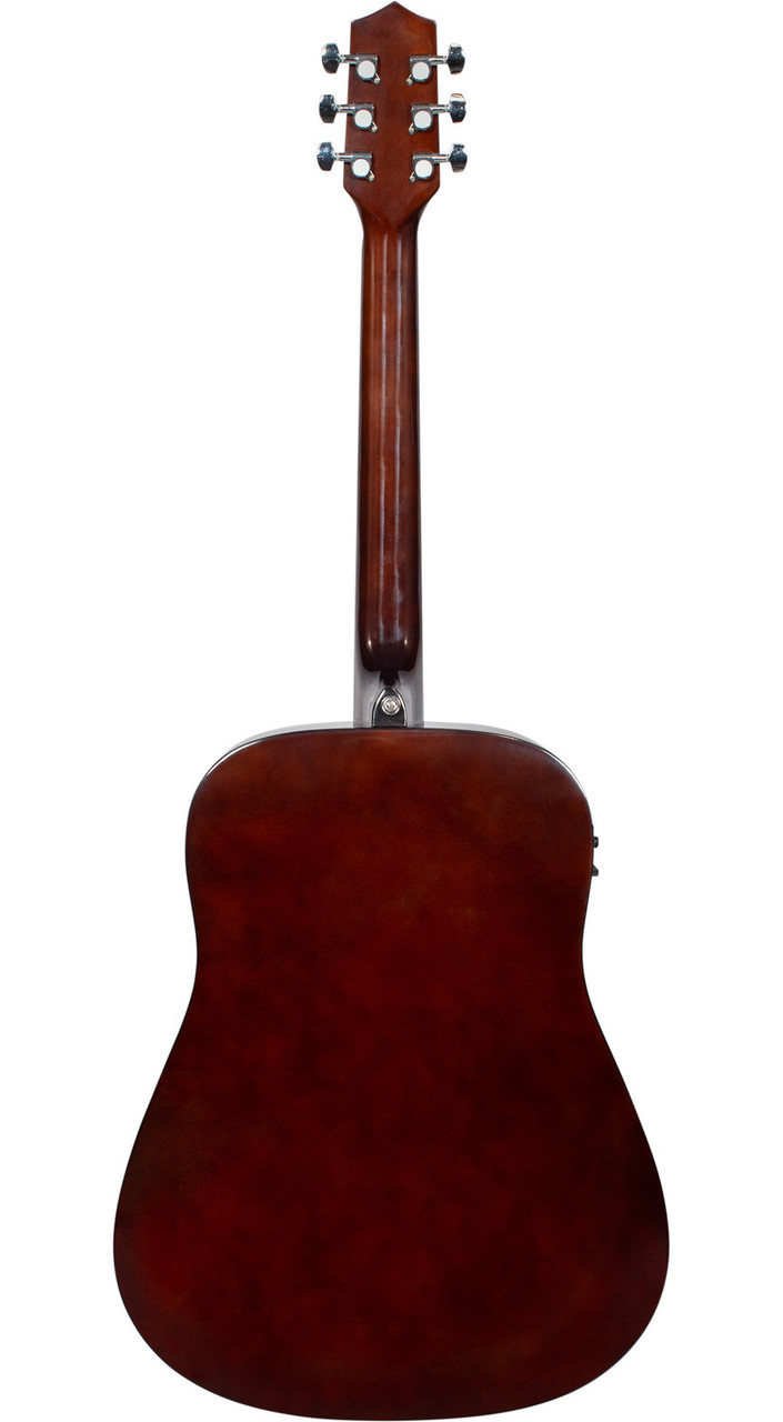 H. Jimenez Full Size Steel String Guitar with Pickup w/ Gig Bag (LGR100SE)