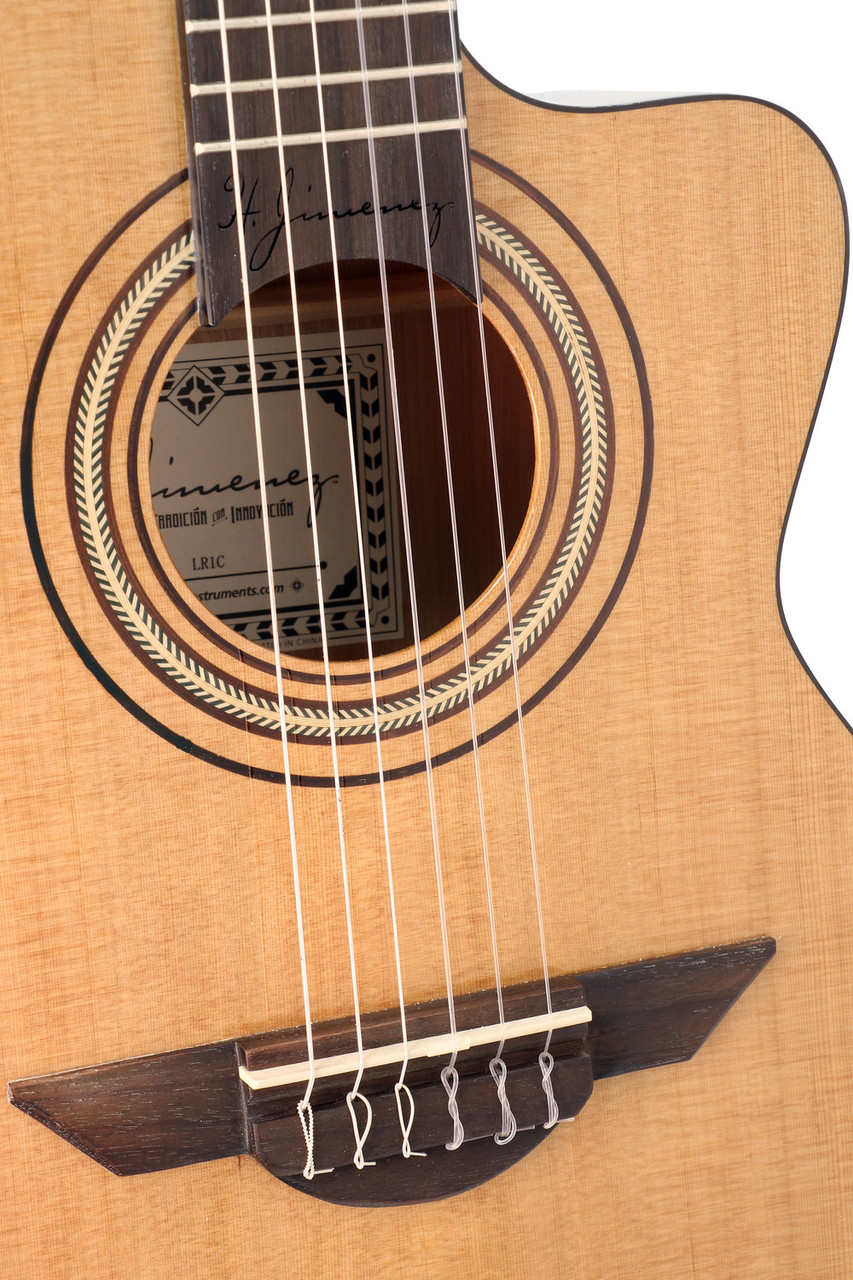 H. Jimenez Acoustic Requinto w/ Gig Bag (LR1C)