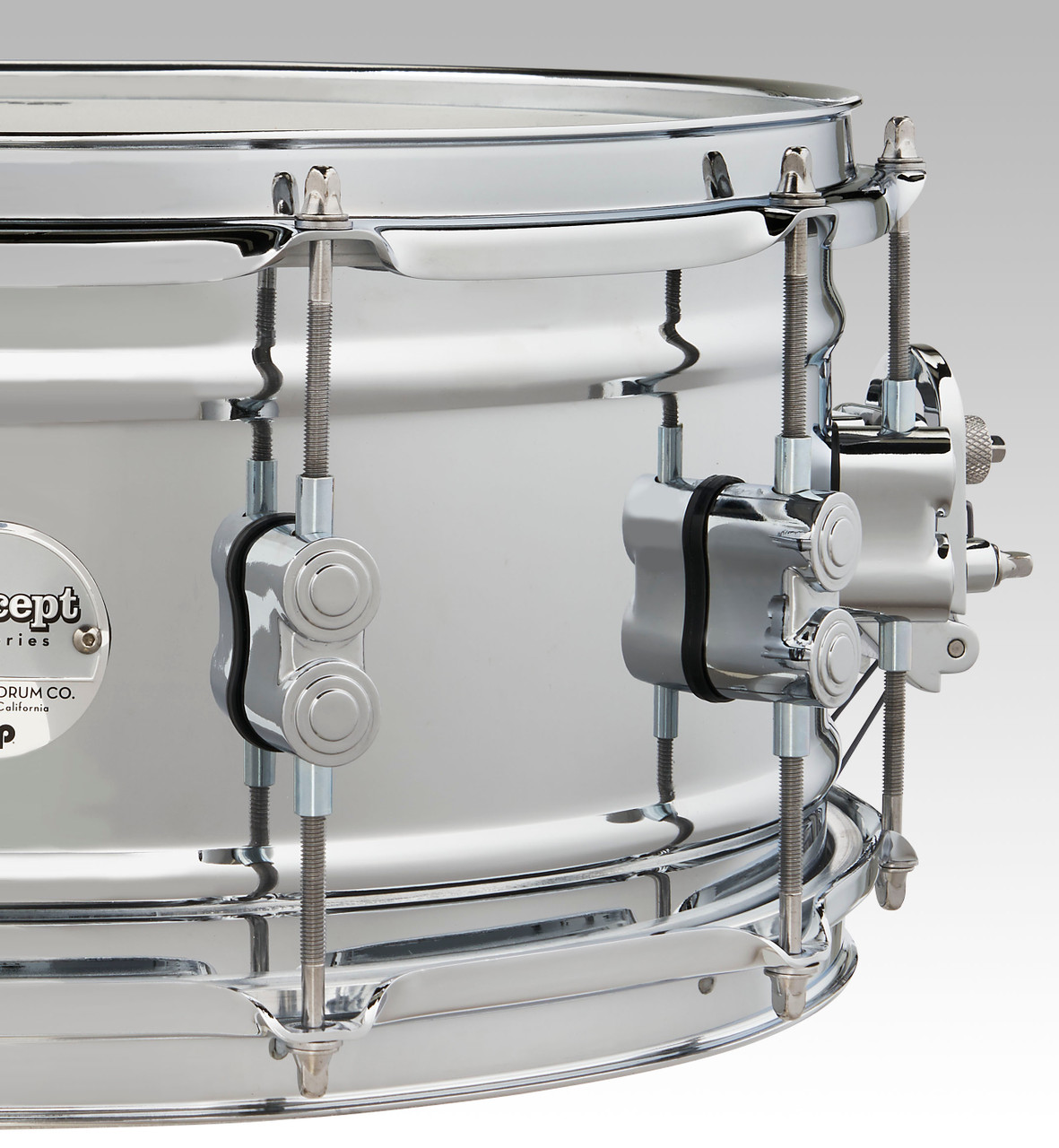 PDP 6.5x14 Concept Series 1mm Stainless Steel Snare (PDSN6514SSCSC) | Musician Madness