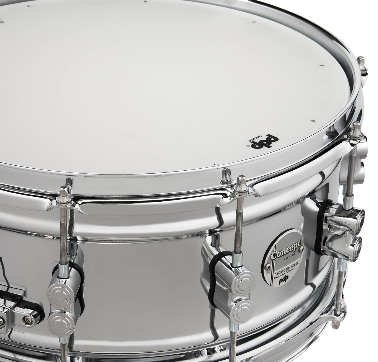 PDP 6.5x14 Concept Series 1mm Stainless Steel Snare (PDSN6514SSCSC) | Musician Madness