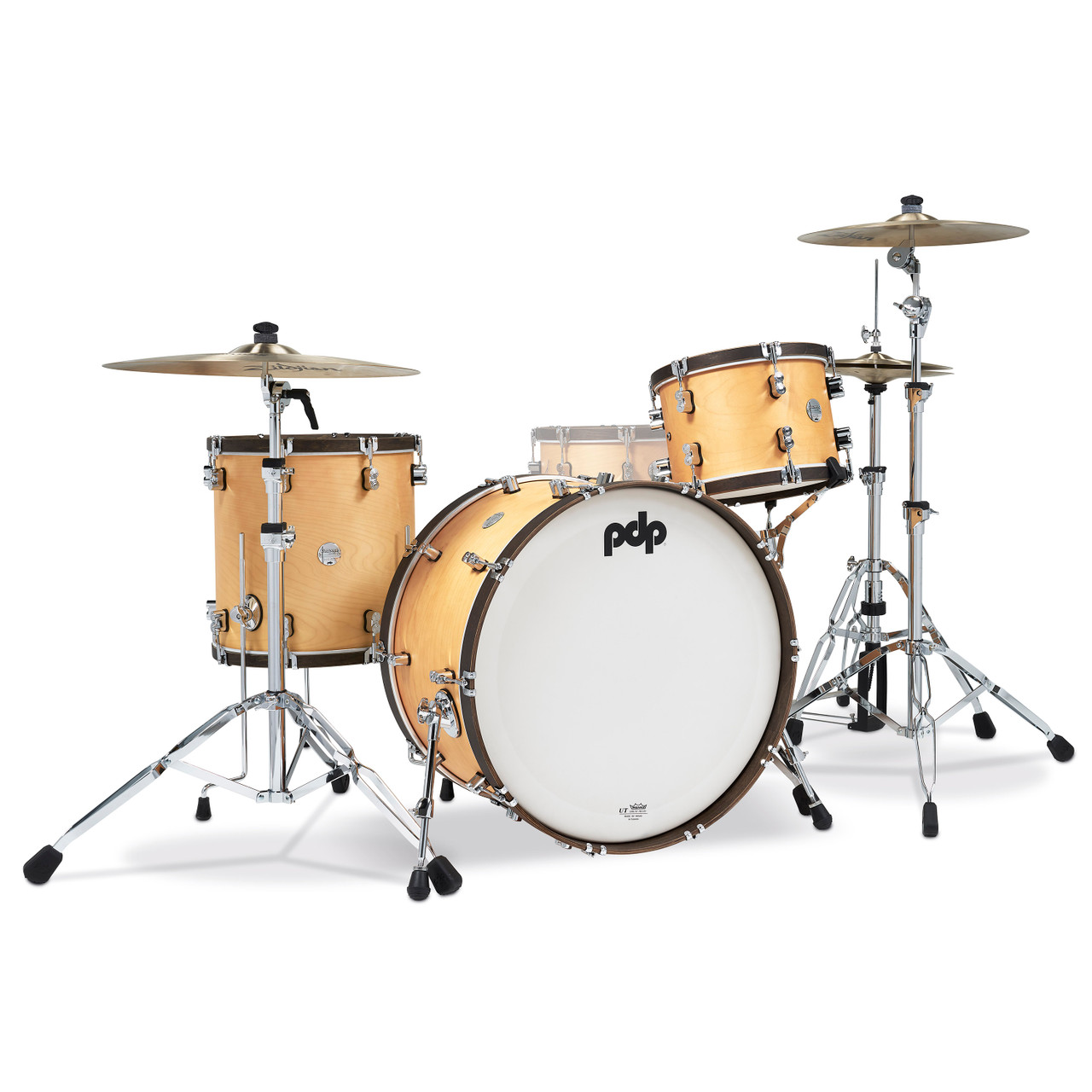 PDP Classic Kit 24" Kick - Natural/Walnut Hoop (PDCC2413NW) | Musician Madness