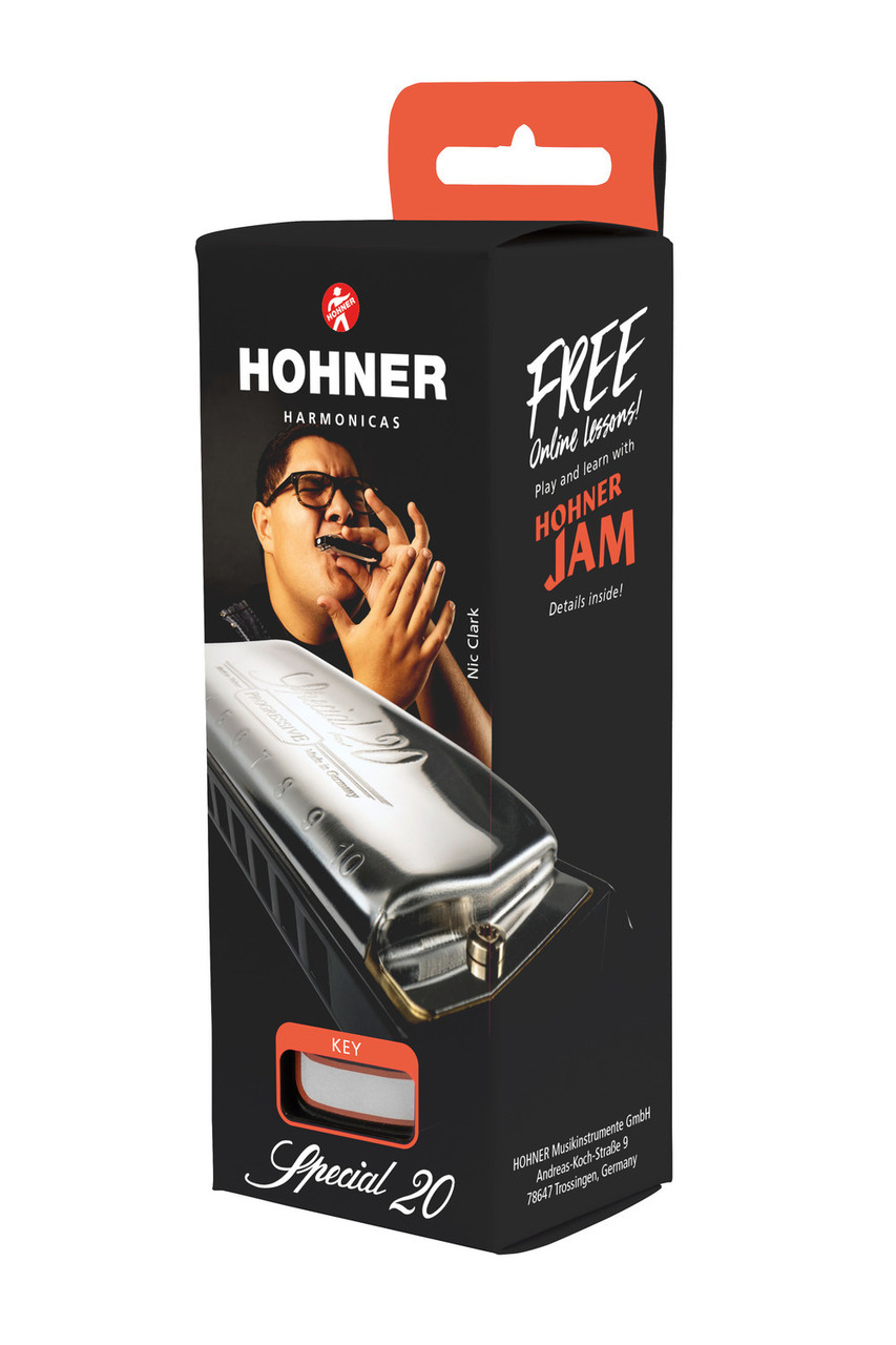 Hohner Special 20 Harmonica Country Tuned Key of F# (SPC20-CTF#) | Musician Madness