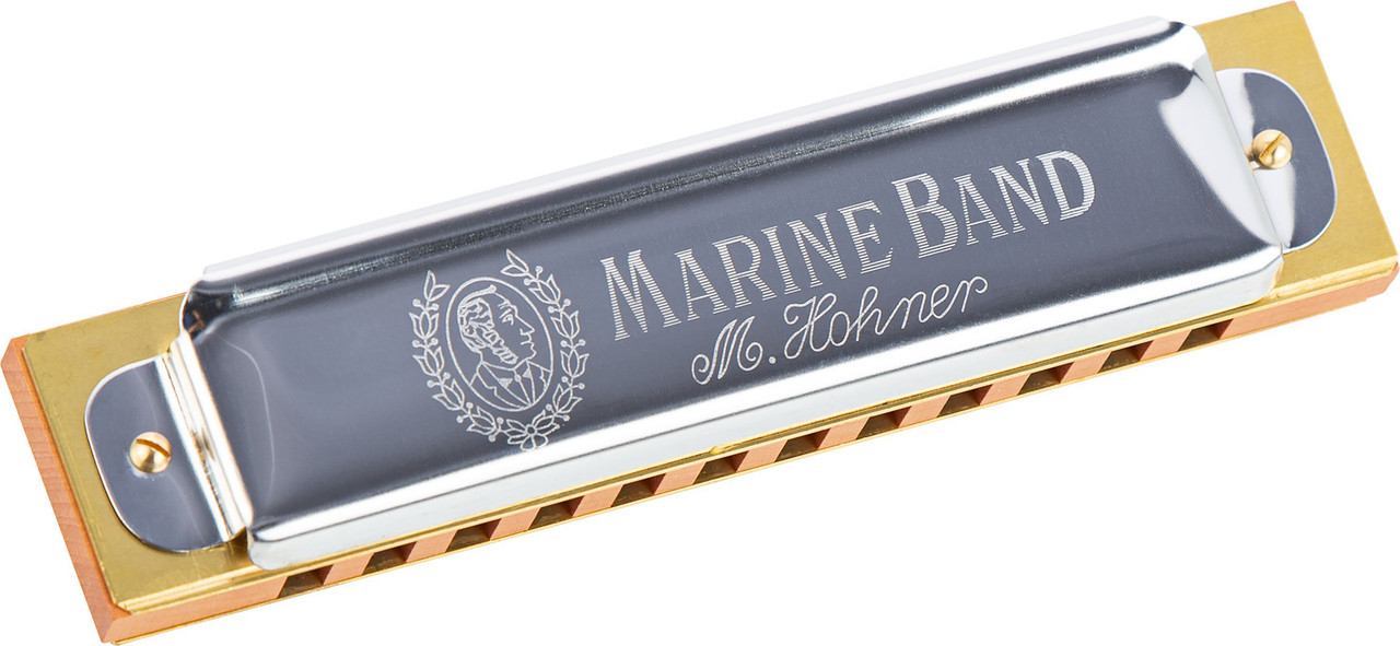 Hohner Marine Band Harmonica (12 Hole) Key of D (MBND12-D) | Musician Madness