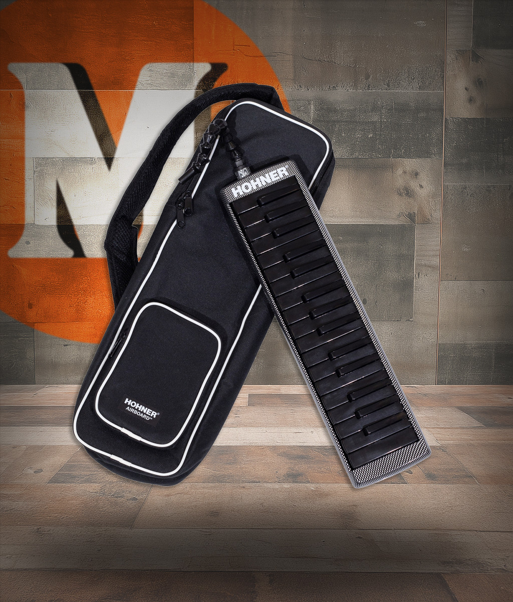 Hohner Airboard 32 Key Carbon Print WL (C944014) | Musician Madness