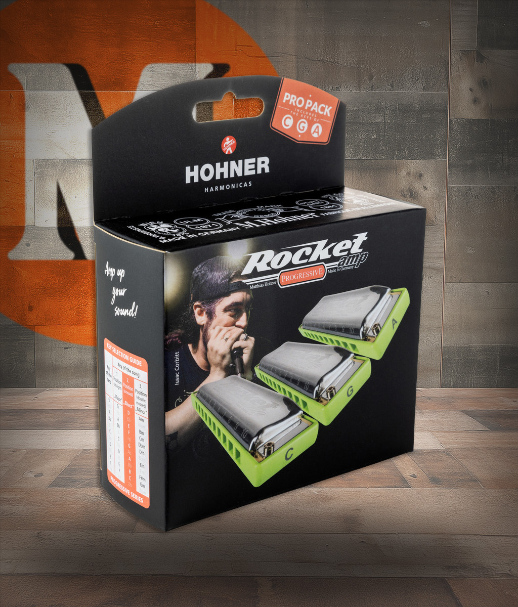 Hohner Rocket Amp 3-Pack CGA-Major (ROCKA-3PK) | Musician Madness