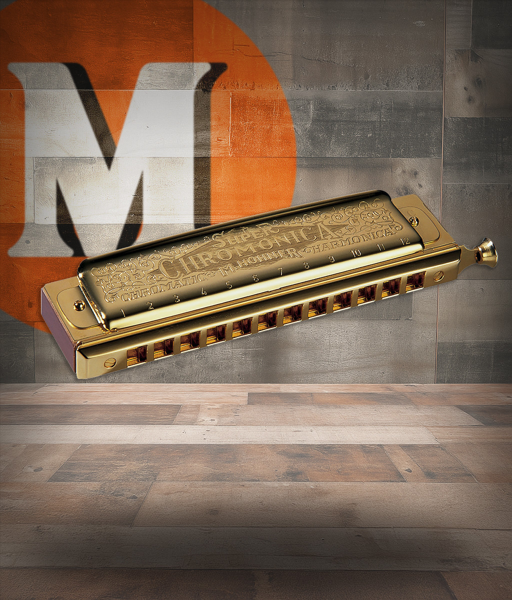 Hohner Super Chromonica Gold Key Of C (270GOLD) | Musician Madness