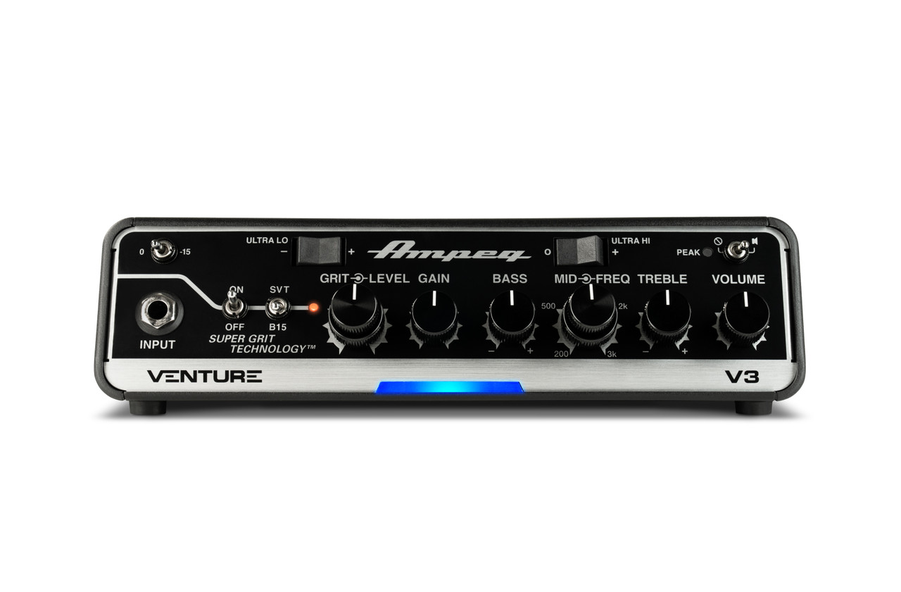 Ampeg VENTURE-V3 Venture Bass 300 Watt Bass Amplifier Head (VENTURE-V3-U)