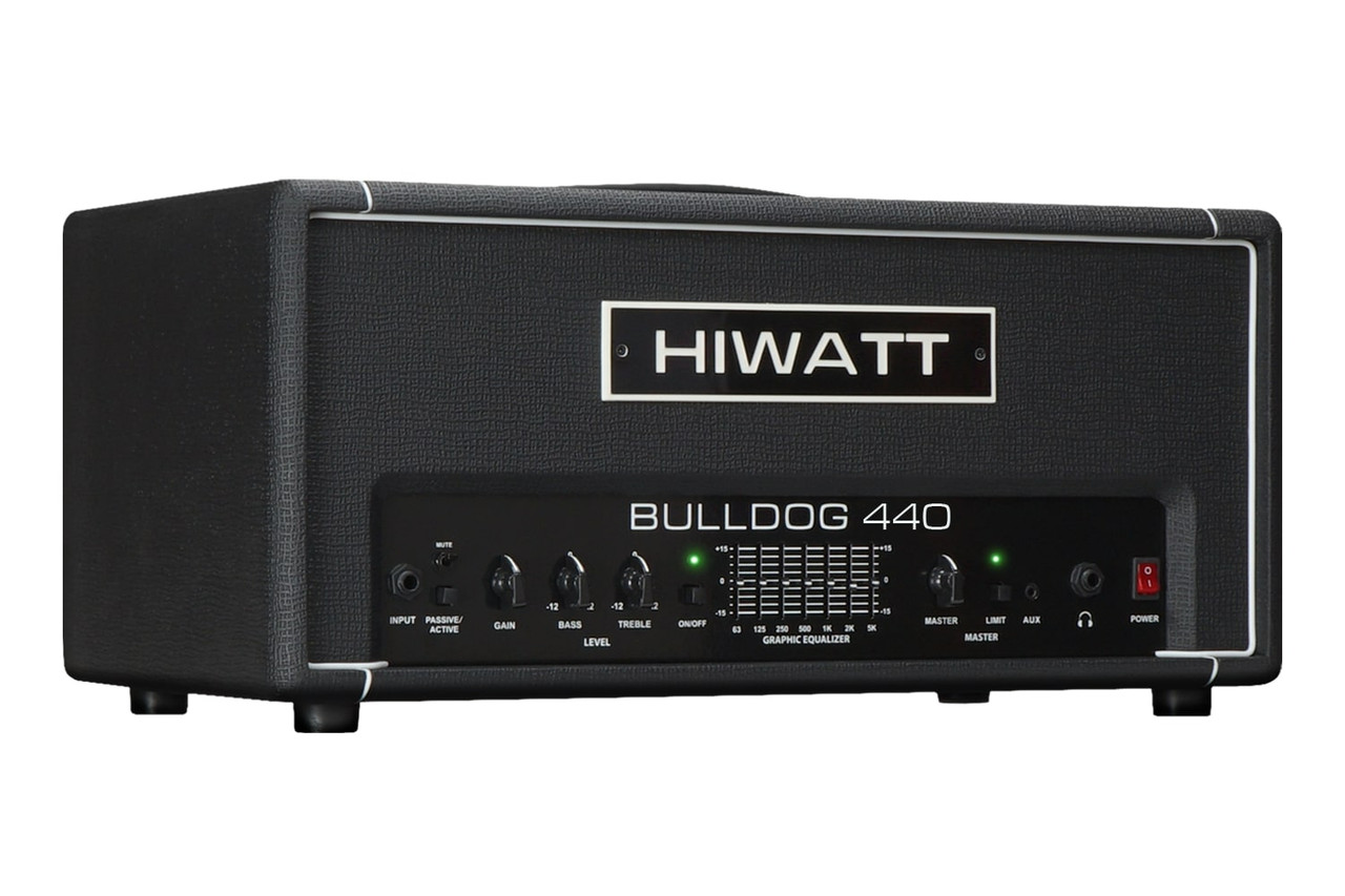 Hiwatt Bulldog 440 Head - 440W Bass Head (BD440H-U)