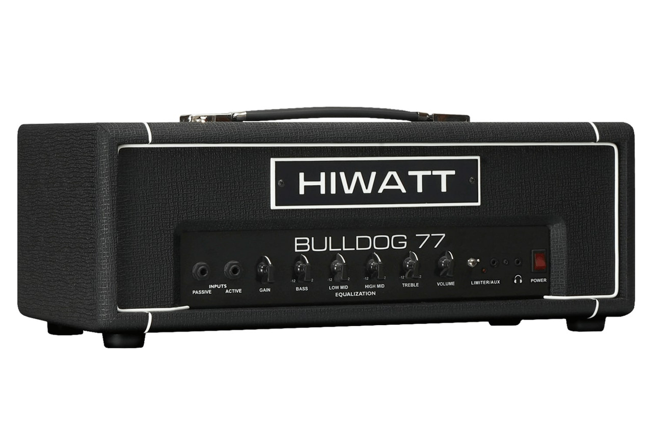 Hiwatt Bulldog 77 Head - 100W Bass Head (BD77H-U) | Musician Madness