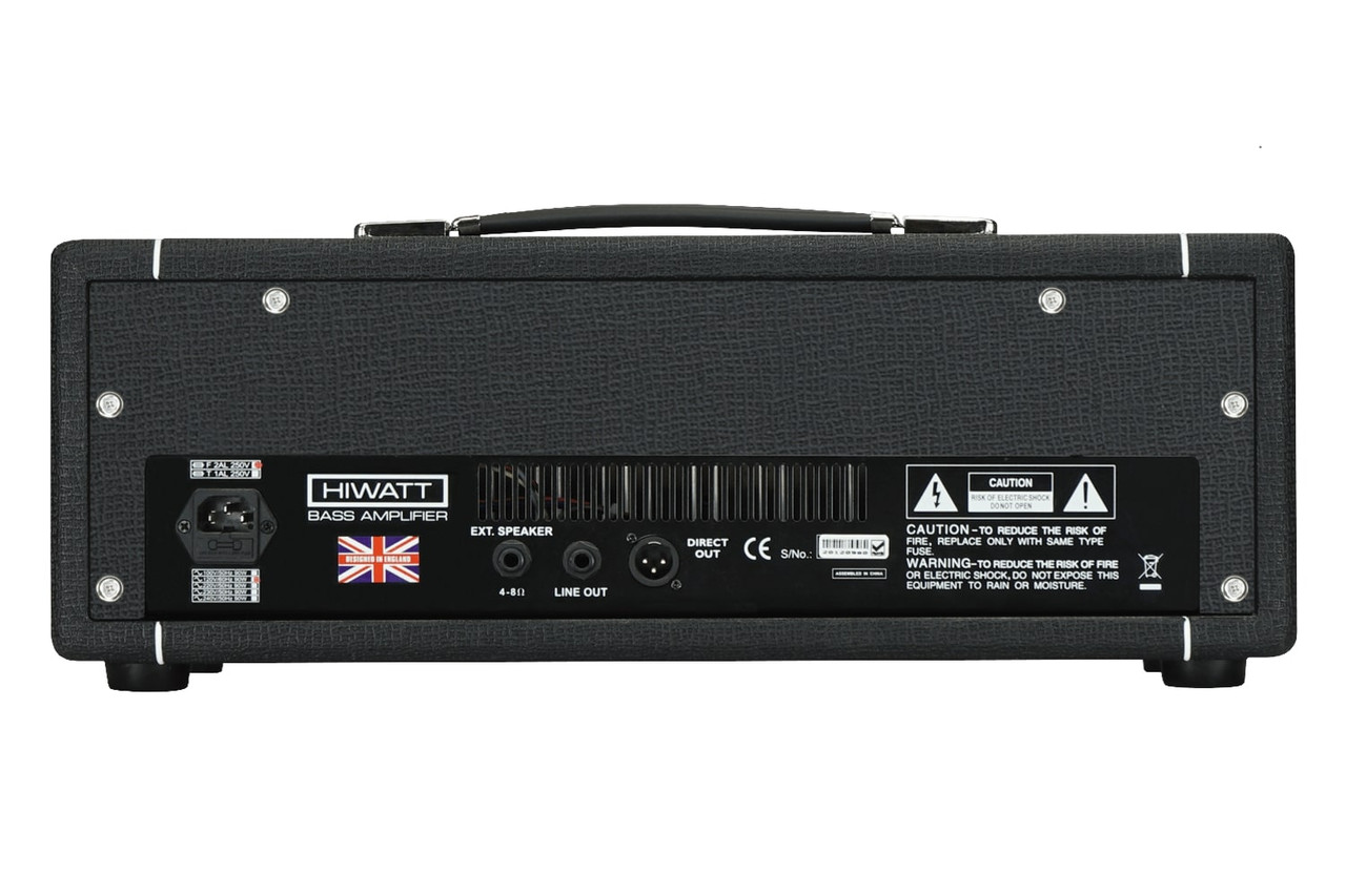 Hiwatt Bulldog 300 Head - 300W Bass Head (BD300H-U) | Musician Madness