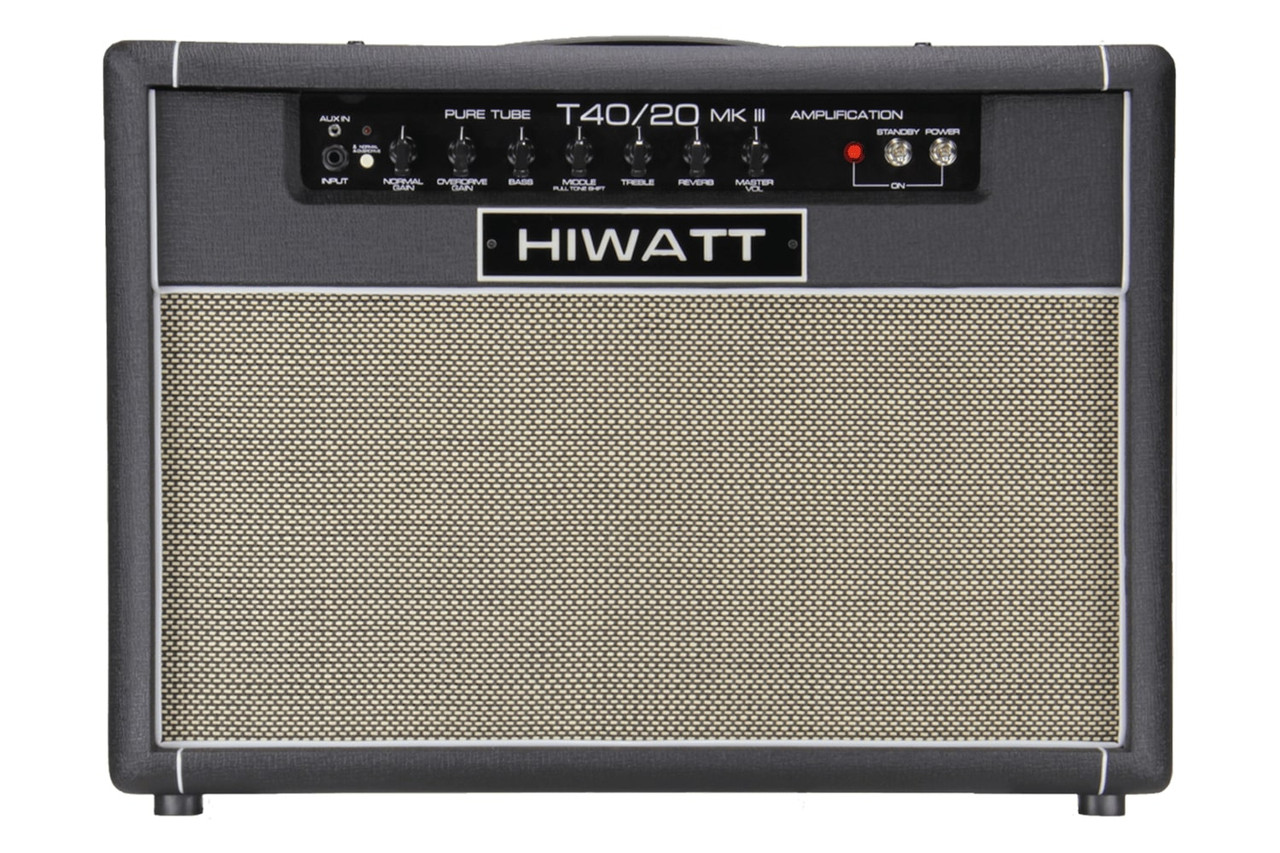 Hiwatt TB40/20 2x12 Combo - 40/20W 2-Channel Combo w/ Spring Reverb (TB4020-212C-U)