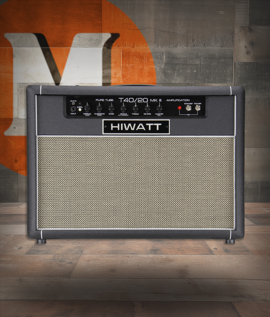 Hiwatt TB40/20 2x12 Combo - 40/20W 2-Channel Combo w/ Spring Reverb (TB4020-212C-U)
