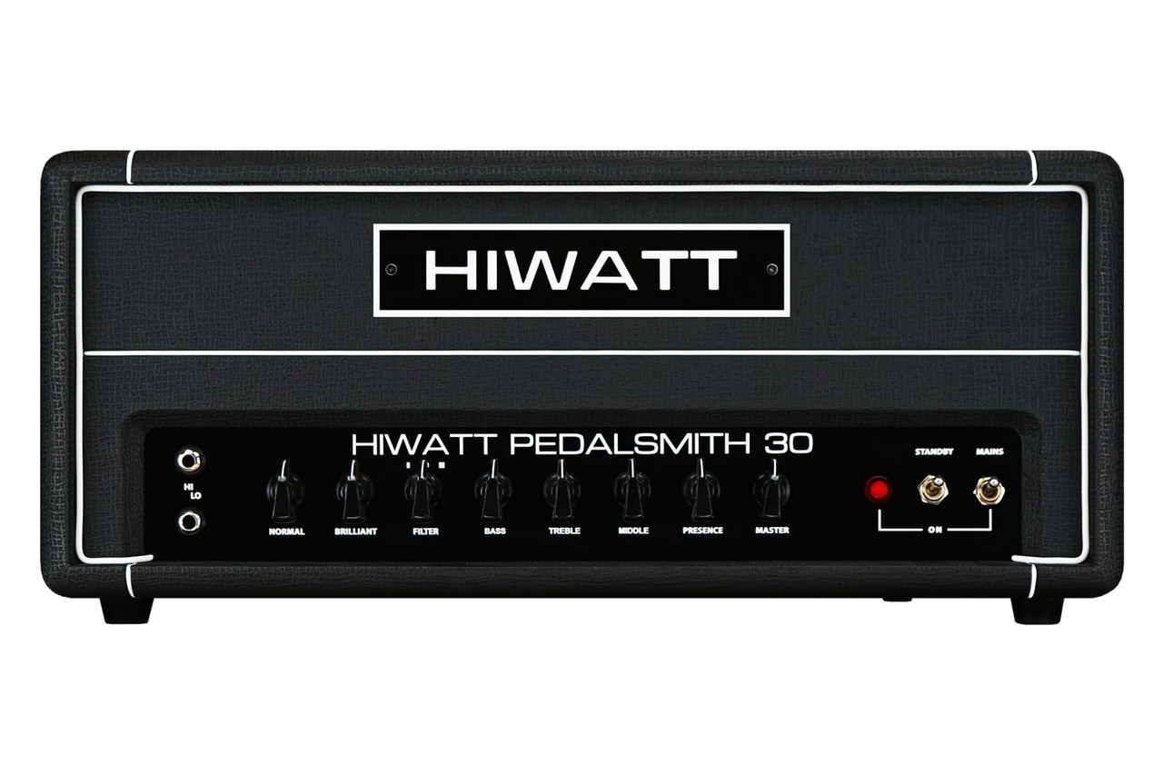 Hiwatt PEDALSMITH 30 Head - 30W Pedal Platform Amp w/ Effects Loop (PEDALSMITH30H-U)