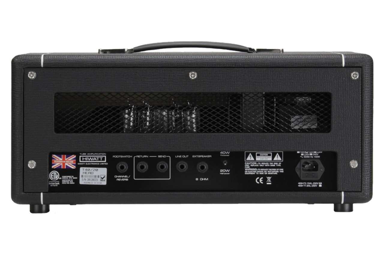 Hiwatt TB40/20W Head (TB4020H-U) | Musician Madness