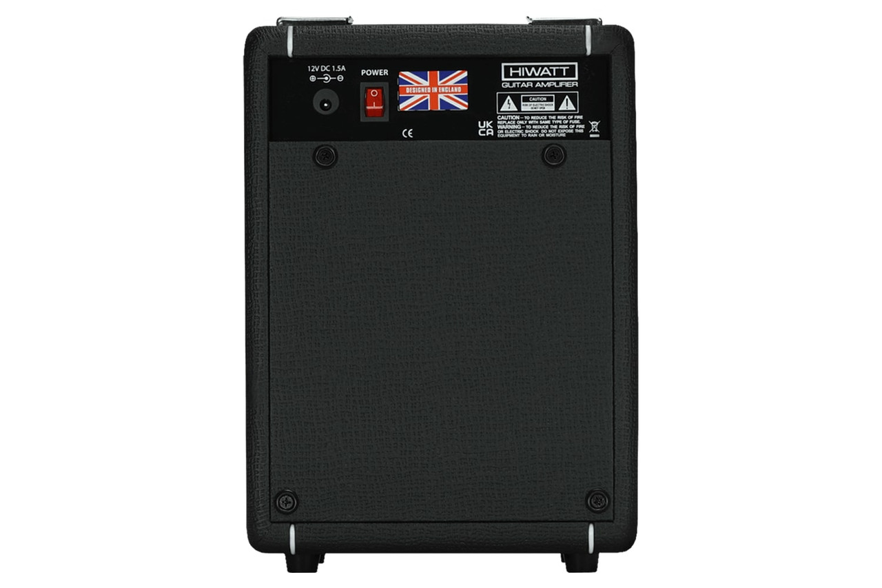 Hiwatt London 12 Combo - 12W Practice Combo w/ Bluetooth. Black (LNDNBTBKC-U)