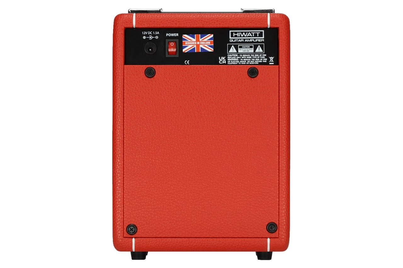 Hiwatt London 12 Combo - 12W Practice Combo w/ Bluetooth. Red (LNDNBTRDC-U) | Musician Madness