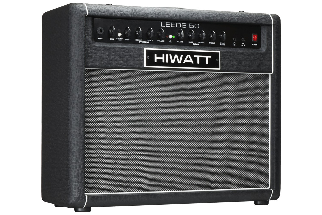 Hiwatt Leeds 50R Combo - 50W 2-Channel Combo w/ Spring Reverb (LEEDS50RC-U)