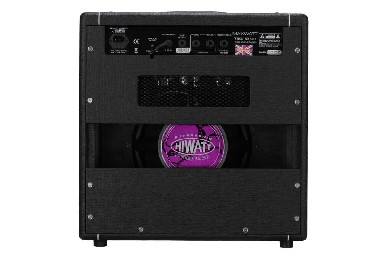 Hiwatt TB20/10 Combo - 20/10W 2-Channel Combo w/ Spring Reverb (TB2010C-U) | Musician Madness