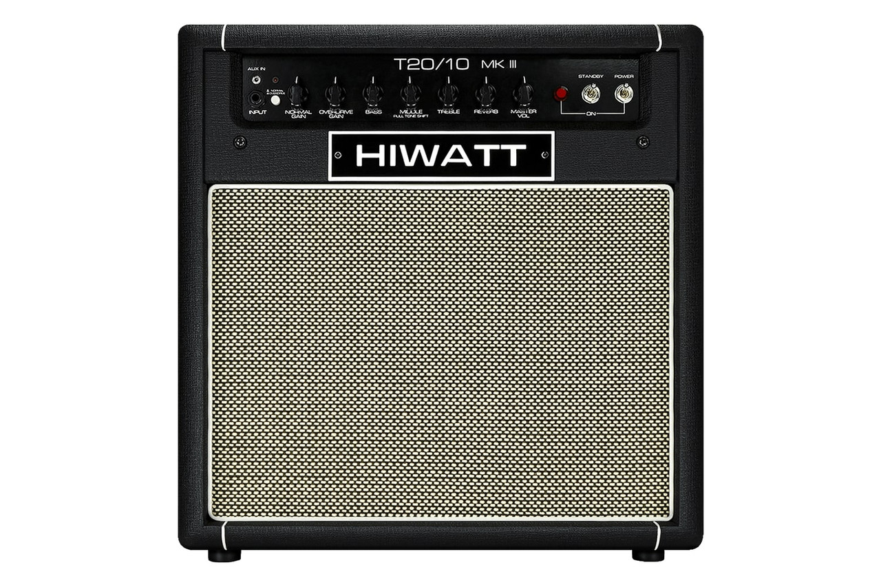 Hiwatt TB20/10 Combo - 20/10W 2-Channel Combo w/ Spring Reverb (TB2010C-U)