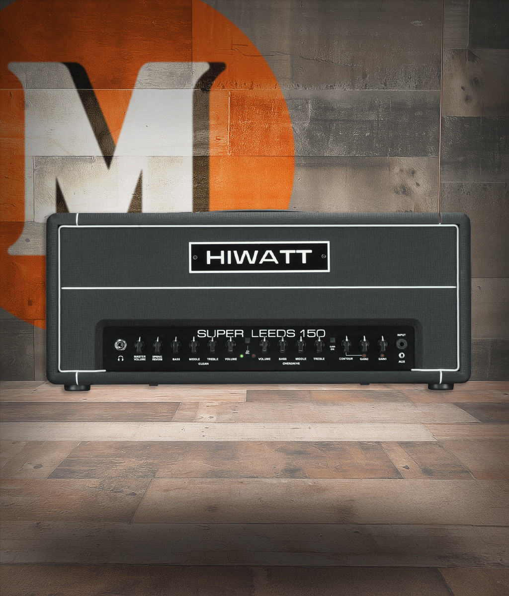 Hiwatt Super Leeds 150R Head - 150W 2-Channel Head w/ Spring Reverb (SLEEDS150RH-U)