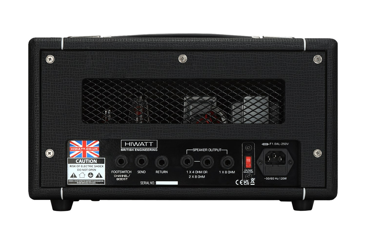 Hiwatt Hi-5 Head - 5W 2-Channel Lunchbox Head (HI5H-U)