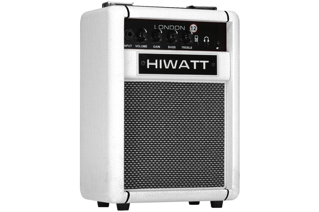Hiwatt London 12 Combo - 12W Practice Combo w/ Bluetooth. White (LNDNBTWHC-U)