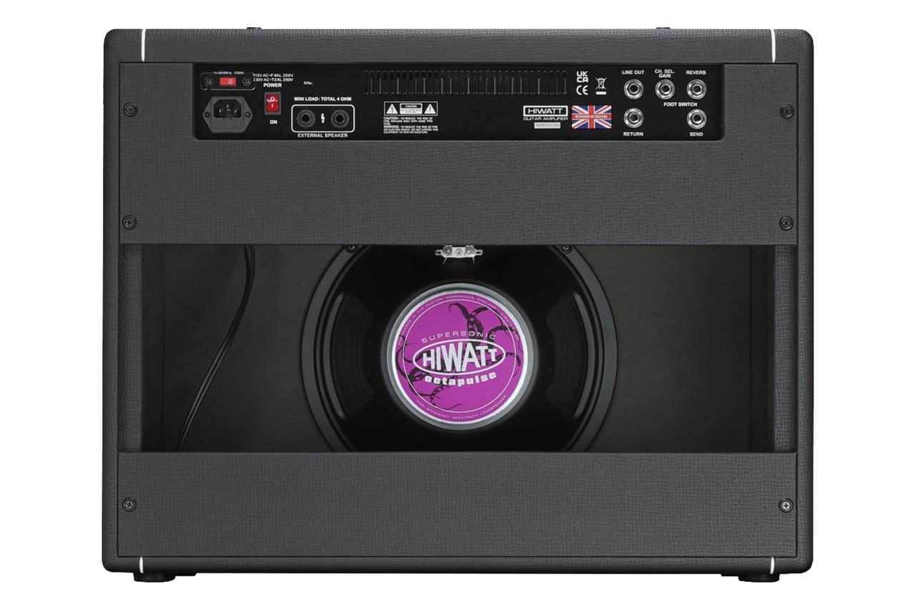 Hiwatt Super Leeds 150R Combo - 150W 2-Channel Combo w/ Spring Reverb (SLEEDS150RC-U) | Musician Madness