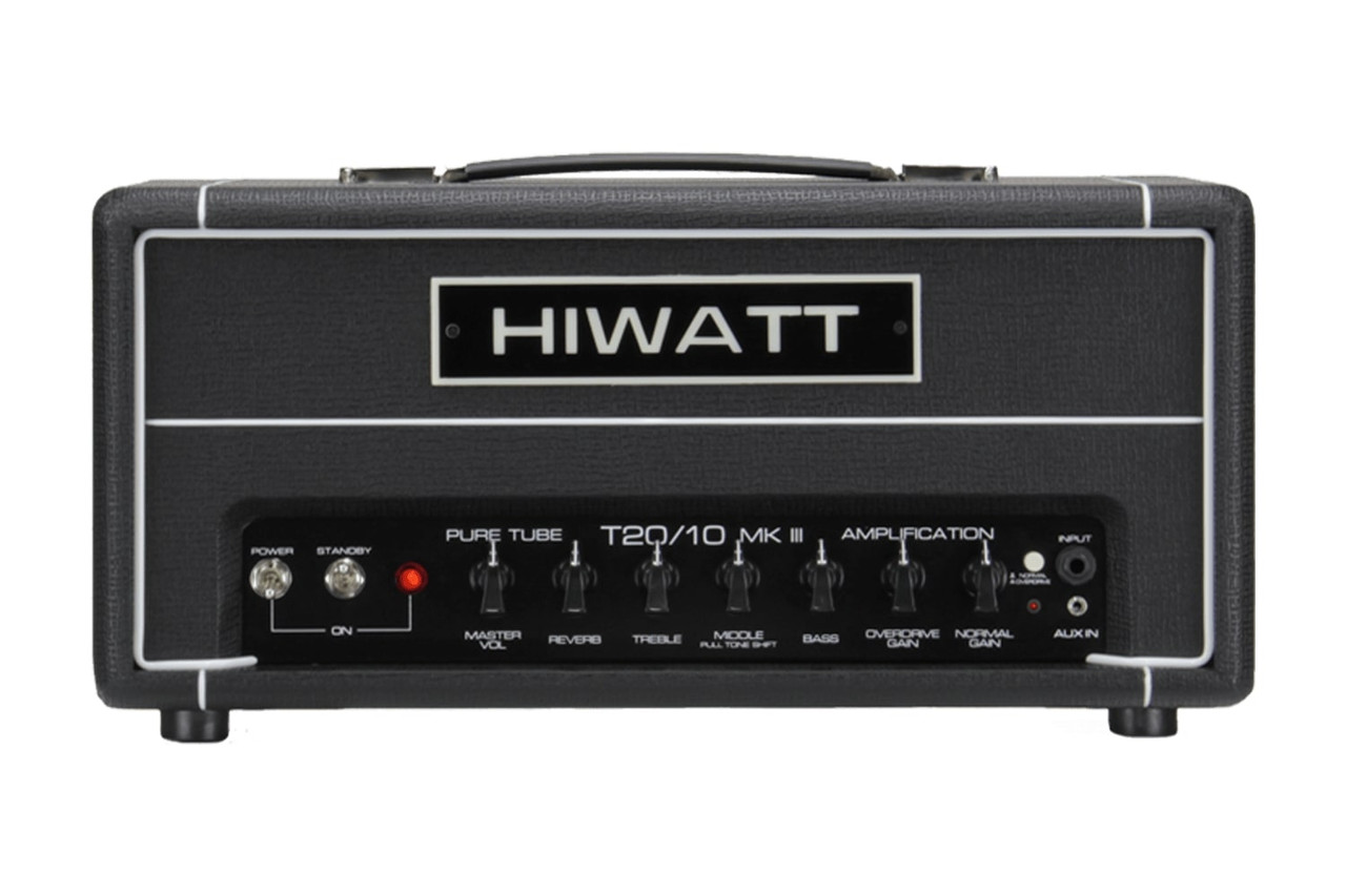 Hiwatt TB20/10 Head - 20/10W 2-Channel Head w/ Spring Reverb (TB2010H-U)