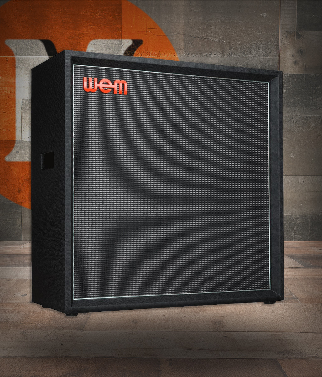 WEM Silver Starfinder 412 - Speaker Cabinet w/ 4x12" Speakers (STARFINDER412-U)