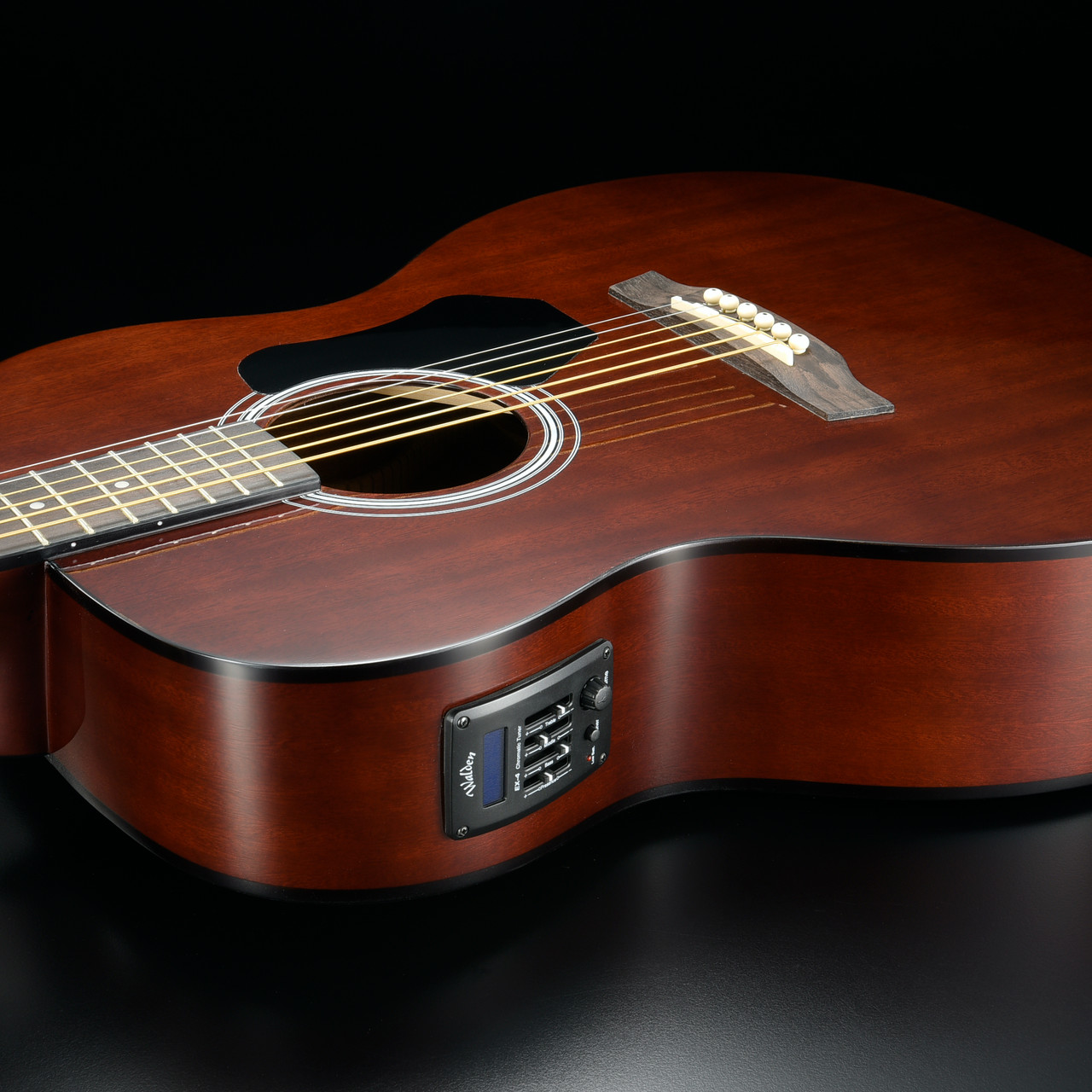 Walden O351E Standard Mahogany Top Orchestra Acoustic-Electric - Gloss Natural B-Stock (O351E/W) | Musician Madness